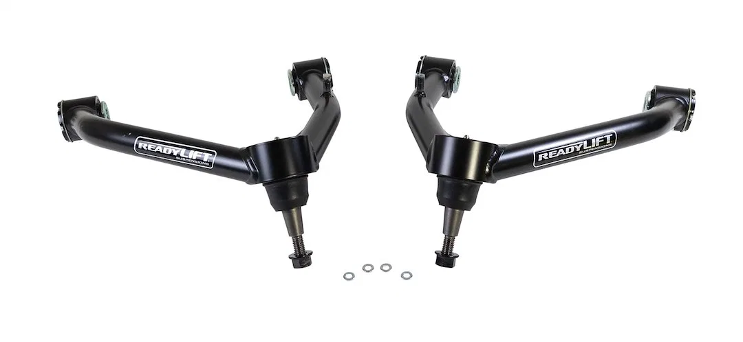 67-34140 – READYLIFT Control Arm, Tubular Non Adjustable Black Steel With Ball Joint/ Bushings/ Sleeves Set Of 2